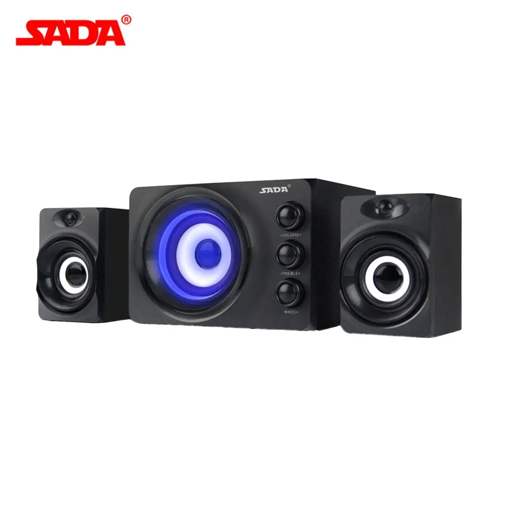 SADA D 206 PC компьютерный динамик 3 рога мобильный телефон ноутбук Настольный s DC 5 в