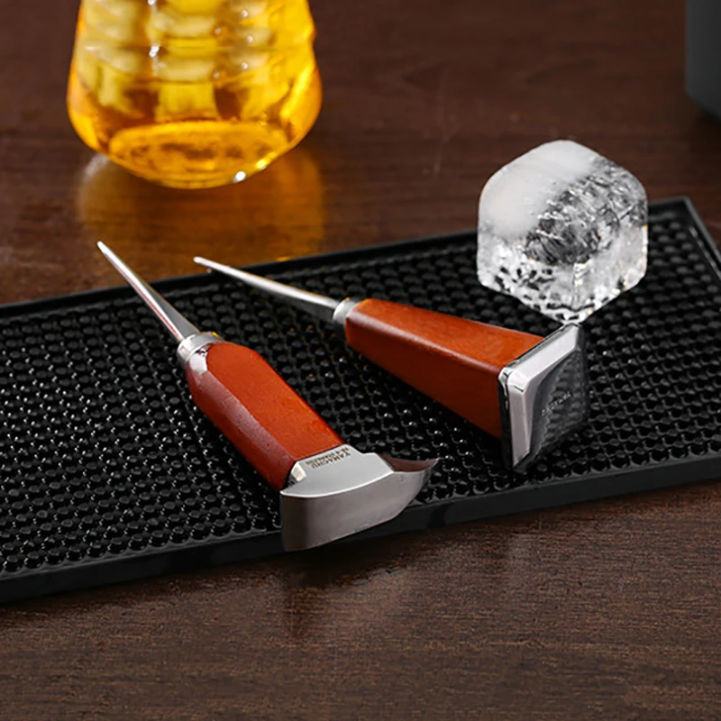 Дробилка для льда DEOUNY с деревянной ручкой бармена виски коктейлей мини бар