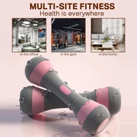 adjustable dumbbells for women men 8 8lbs exercise with anti slip handle home office gym dumbbell fitness body building