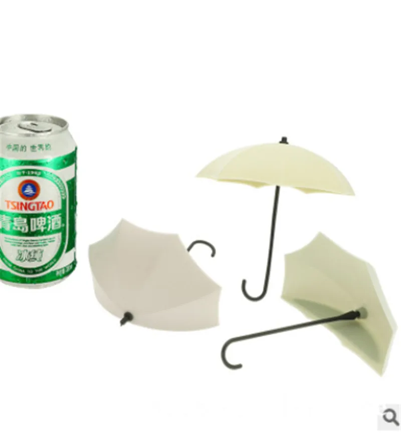 1 шт./лот креативный настенный крючок в форме зонта цветной держатель для ключей