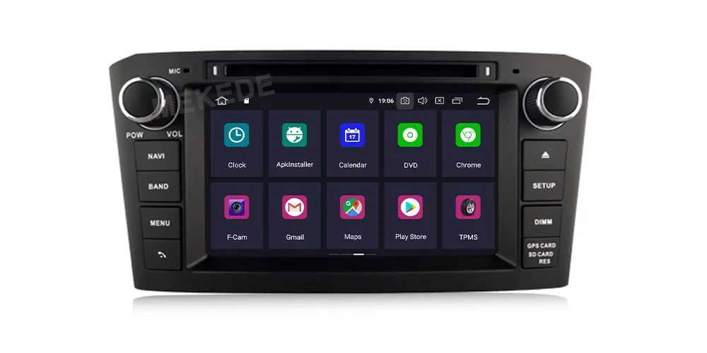 MEKEDE PX5 4G ram Android 9,0 Автомобильный DVD стерео Авто радио мультимедиа головное устройство для Toyota Avensis/T25 2003-2008 wifi RDS gps