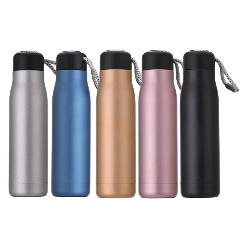 

Portable large-capacity thermos cup Stainless steel insulation water bottle outdoor sports water cup custom logo