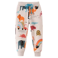 jumping meters new arrival cartoon animals print boys girls sweatpants for autumn spring childrens clothes fashion kids trouser