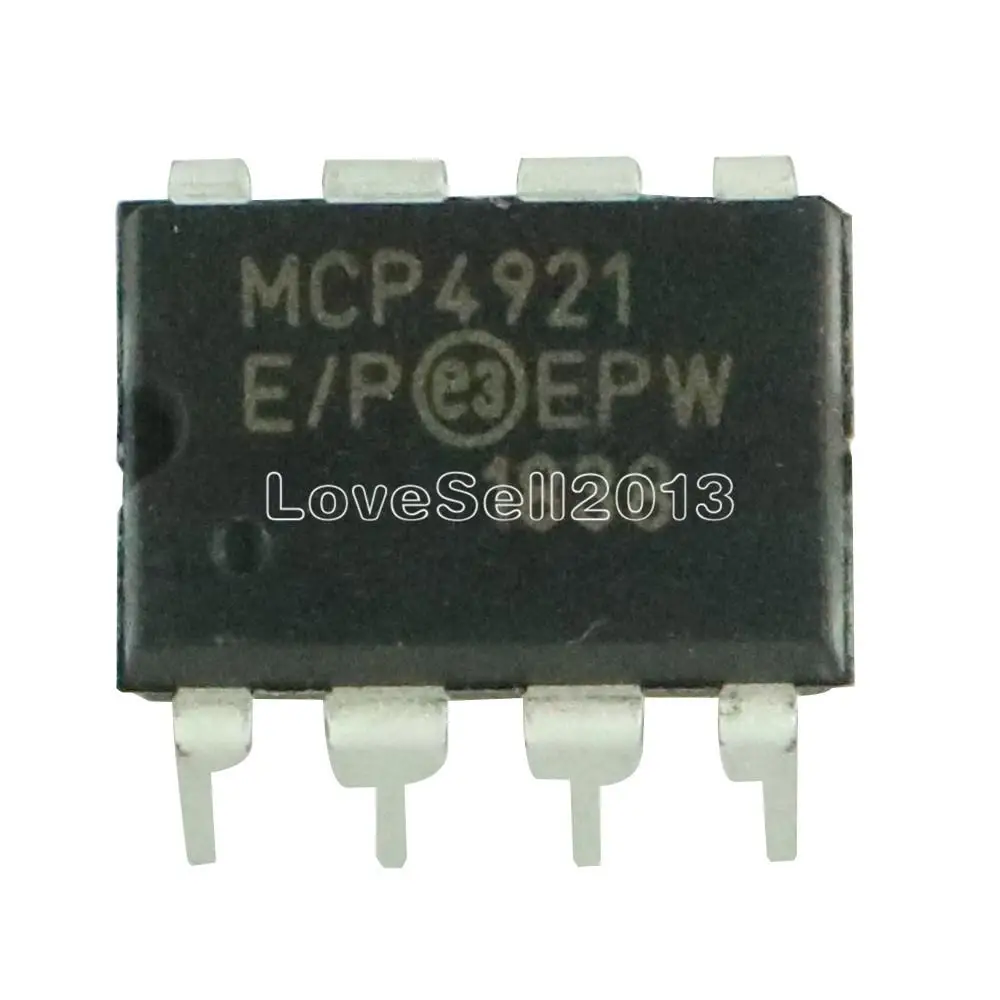 

1 шт., цифровой аналоговый конвертер MCP4921 MCP4921-E/P IC DIP-8, новинка
