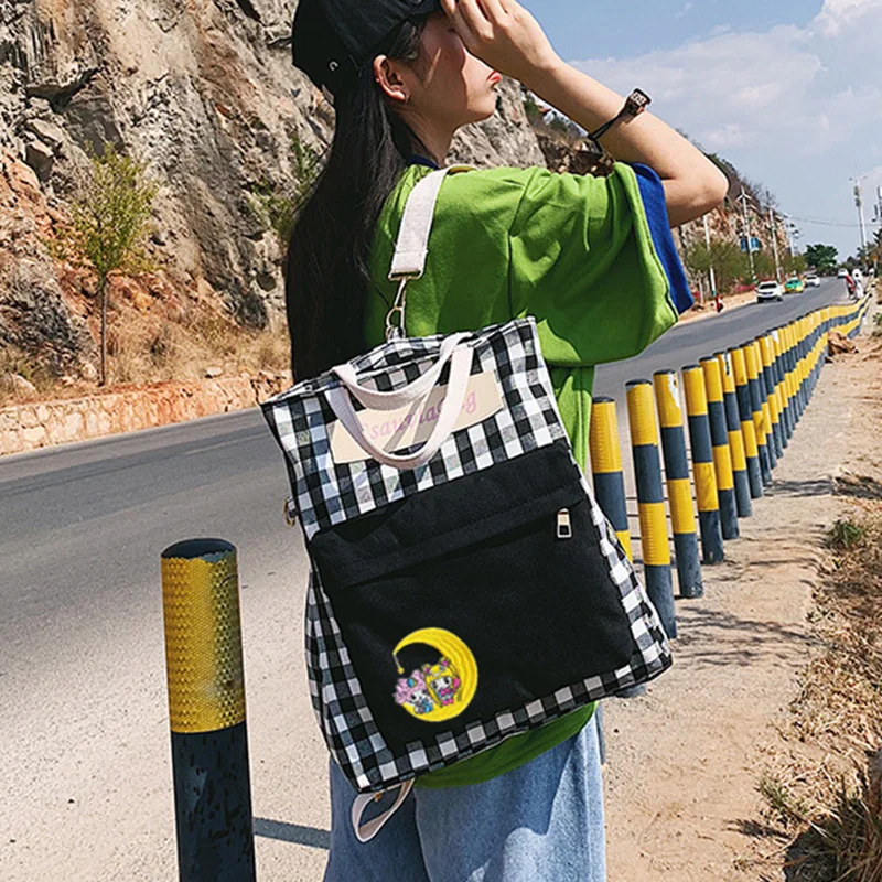 Рюкзак Сейлор Мун милый рюкзак Женская Большая вместительная сумка-мессенджер