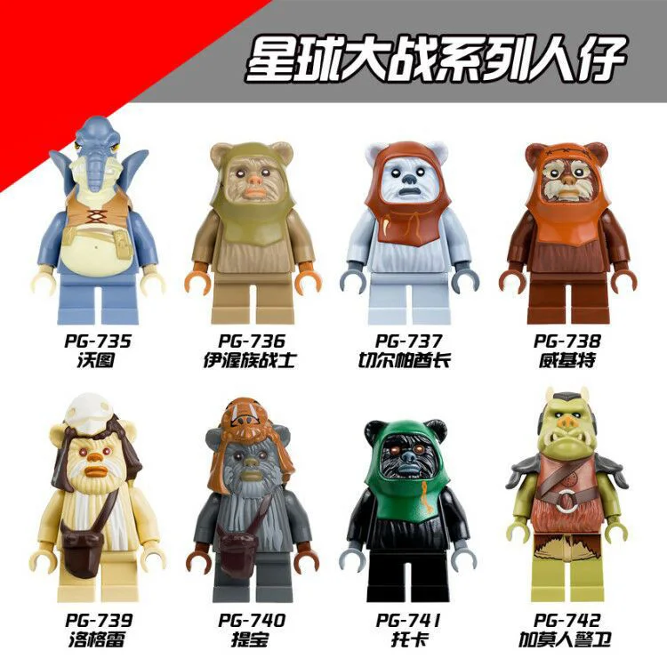 PG8067 соответствует Legoing оригинальная пленка старварсинг Toka Wikit Tiebao Yi воин логре