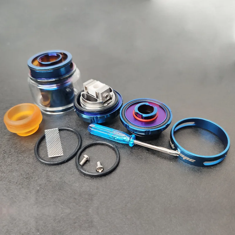 

Hongxingjia Zeus X RTA Atomizer Ni80 Coil Mesh RTA Tank Vaporizer For Vape Electronic Cigarette Drag X S Box Mod Kits Vaper