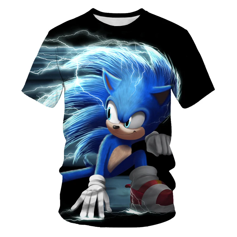 

4-14T Toddler Cool Boys Girls Japanese Anime 3D Printed T-shirt Summer Shirt Short Sleeve Unisex Fashion Kids New T-shirt