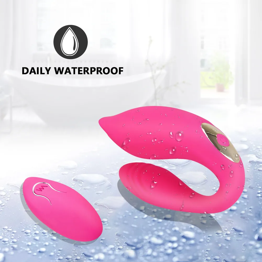 U образный Вибратор двойной страпон фаллоимитатор вибраторы для женщин с