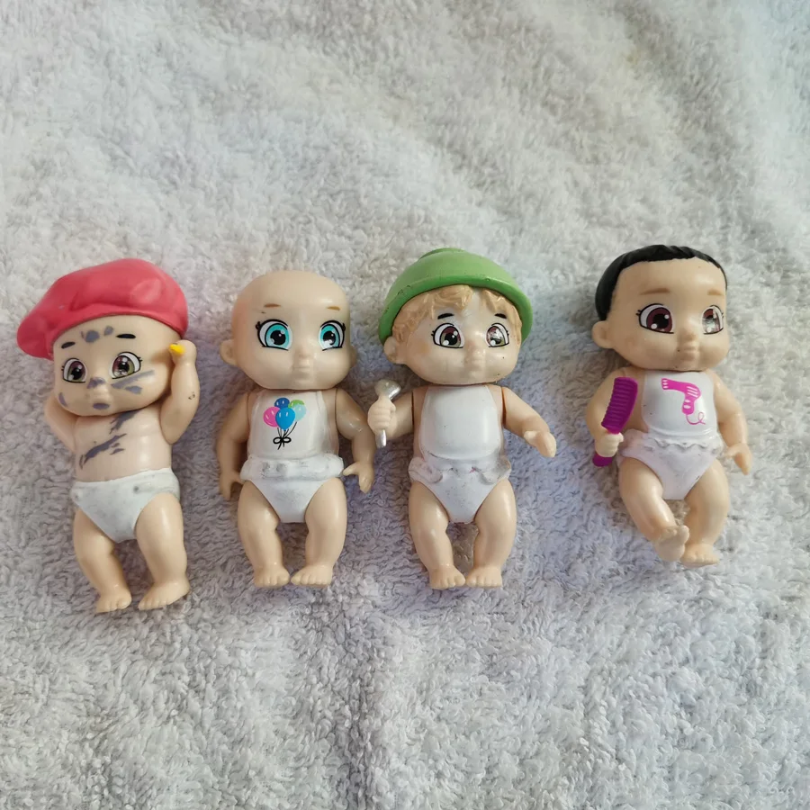 4X Headstart Baby Secrets действие обесцвечивание художника Epicure парикмахерские куклы 6 см 2 5