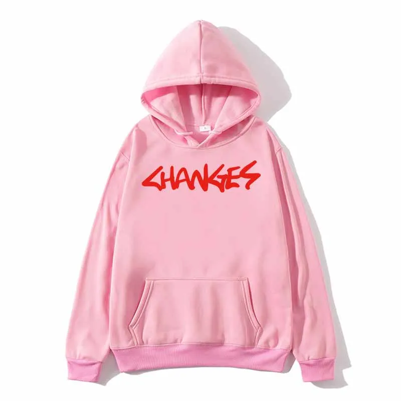 Джастин Бибер изменения толстовки мужские женские в стиле хип-хоп Уличная одежда