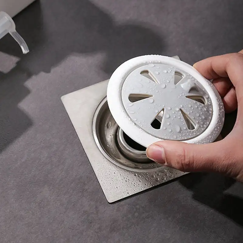 

Switching Sink Cover Anti-blocking Ground Leak Bathroom Sewer Deodorant Filter Home Bathroom Accessories 2021 New