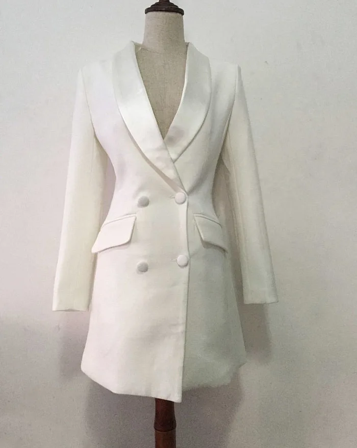 Женский блейзер с длинным рукавом элегантное облегающее деловое платье