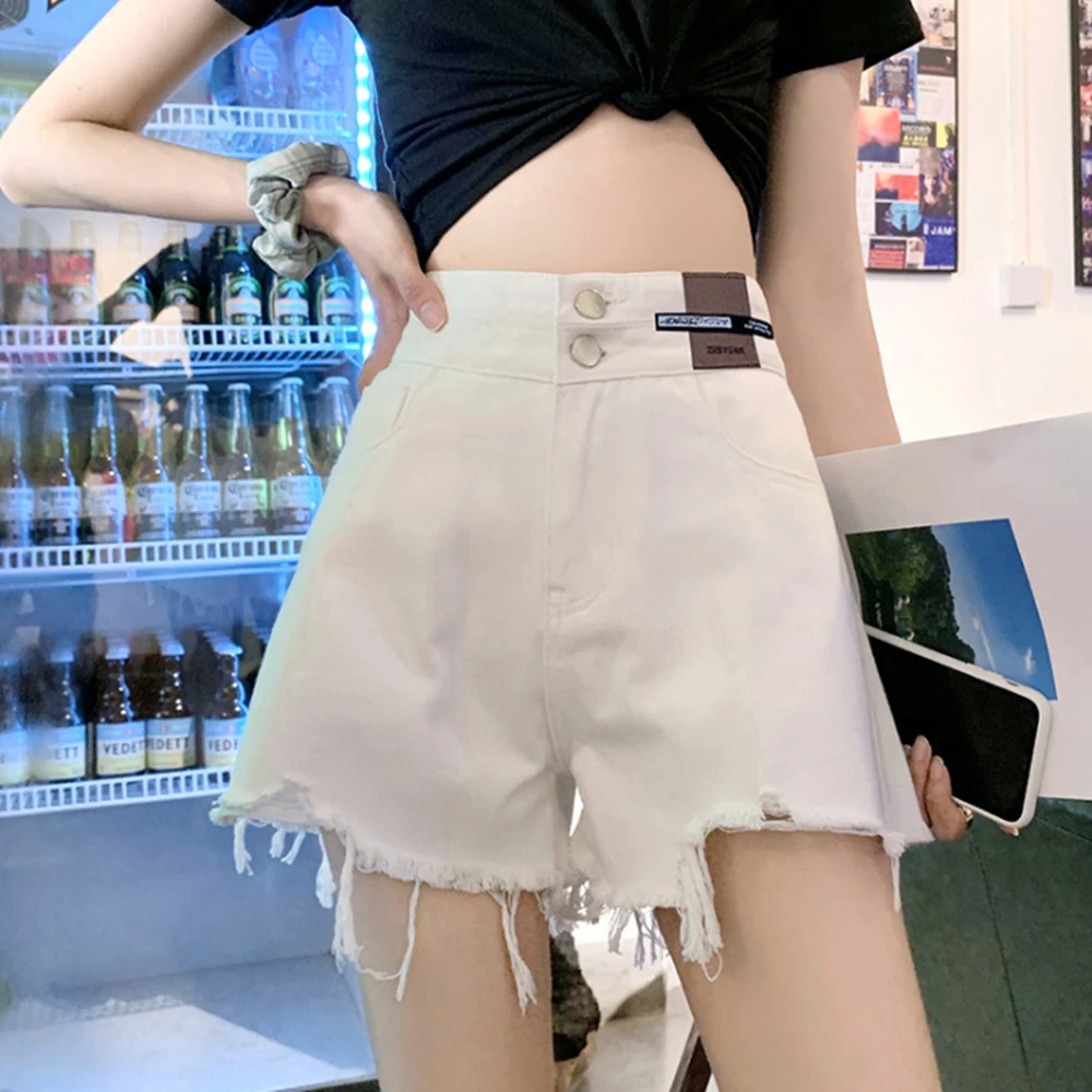 Женская обувь в винтажном стиле С Высокой Талией Модные низ с бахромой рваные