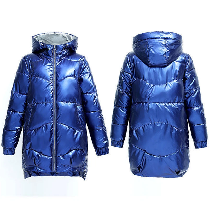 Waterproof Winter Hooded Long Parkas Oversize Casual Outwear Coat Streetwear Thicking Cotton Down Padded Parkas Women's Clothing