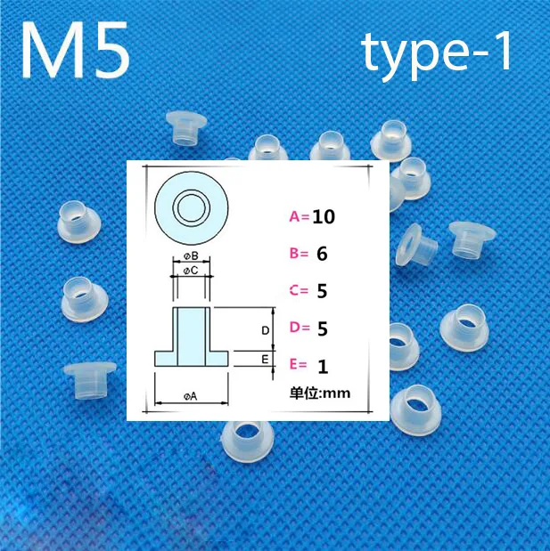 50 шт. шайбы для транзисторов M5 из нейлона|Мойки| |