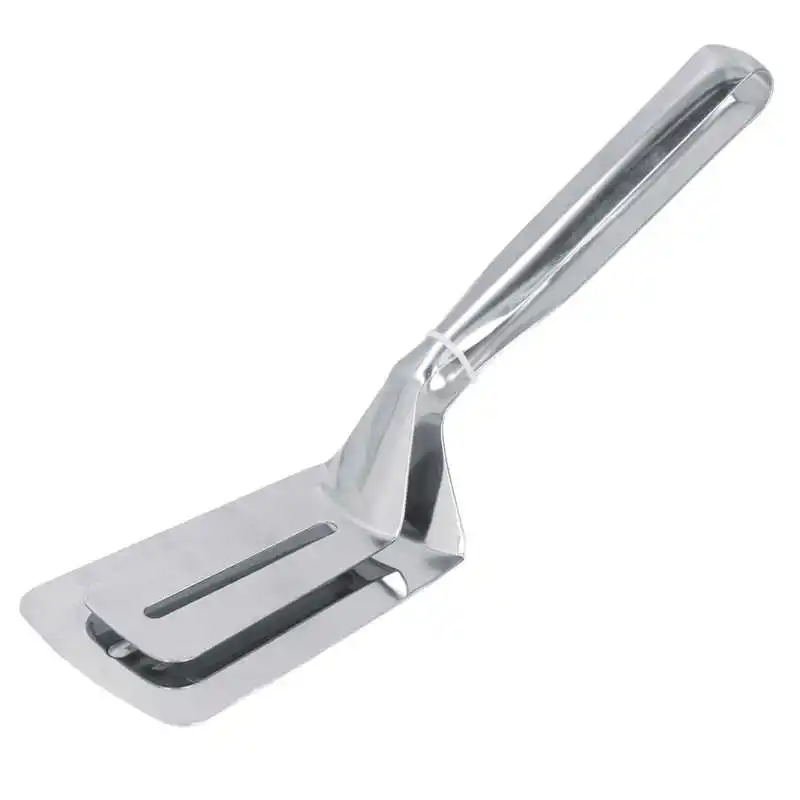 

Steak Clamps 3 in 1 Multifunctional High Temperature Resistance Smoother Edges One Piece Spatula Tongs for Home Bakery