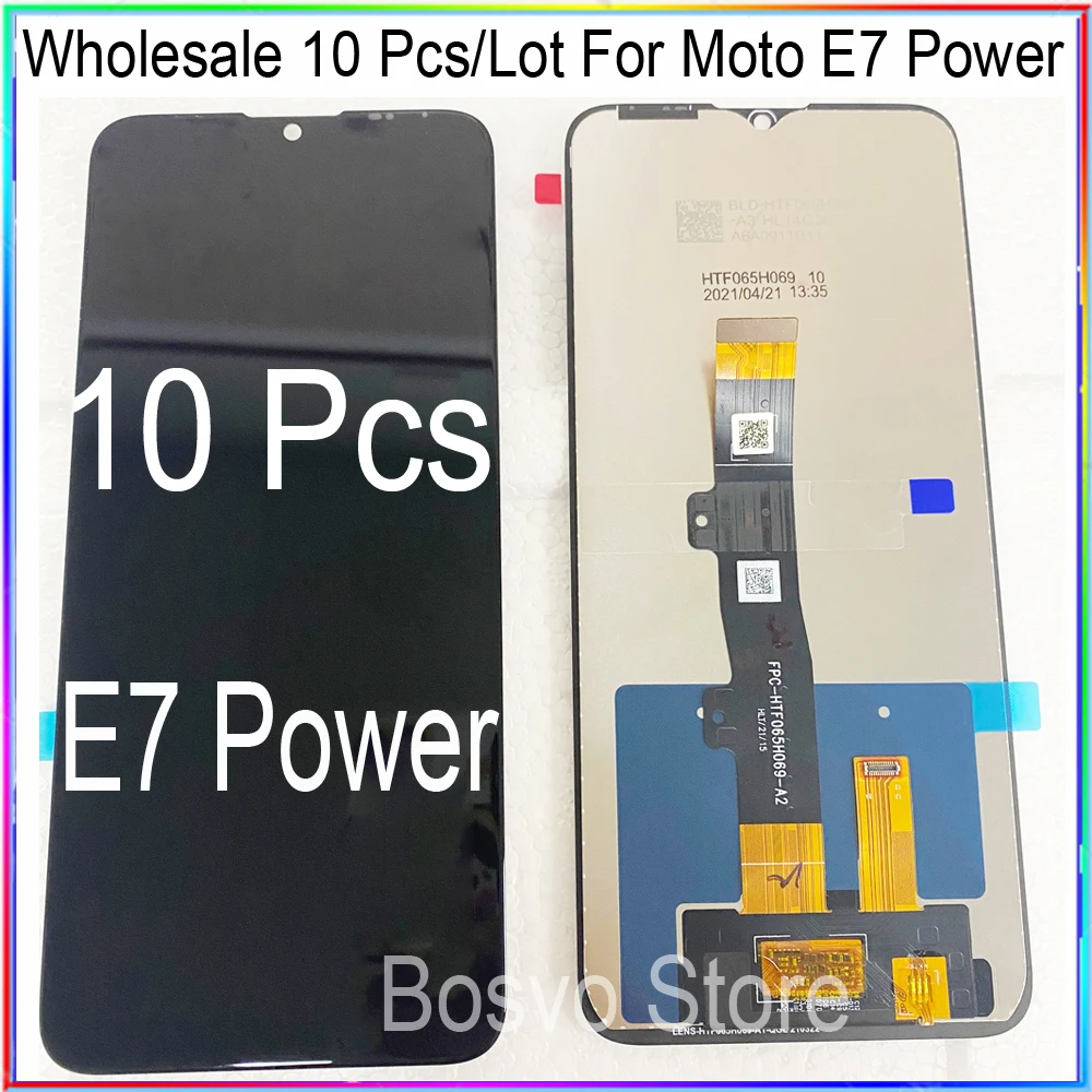 

WholeSale 10 Pcs/lot for Moto E7 Power LCD Screen Display with Touch Digitizer Assembly