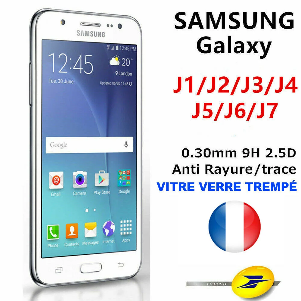 

Vitre protection film cran protecteur VERRE TREMPE For Samsung J2,J3,J4,J5,J6 J7