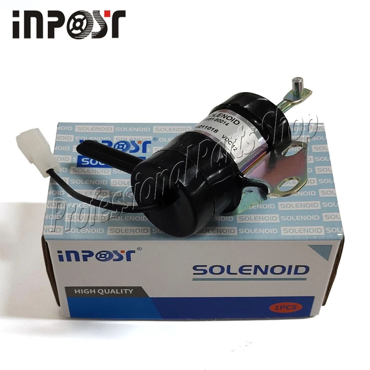 

16851-60014 16851-60010 Соленоид остановки топлива для косилки Kubota, трактора, экскаватора RTV RTV900