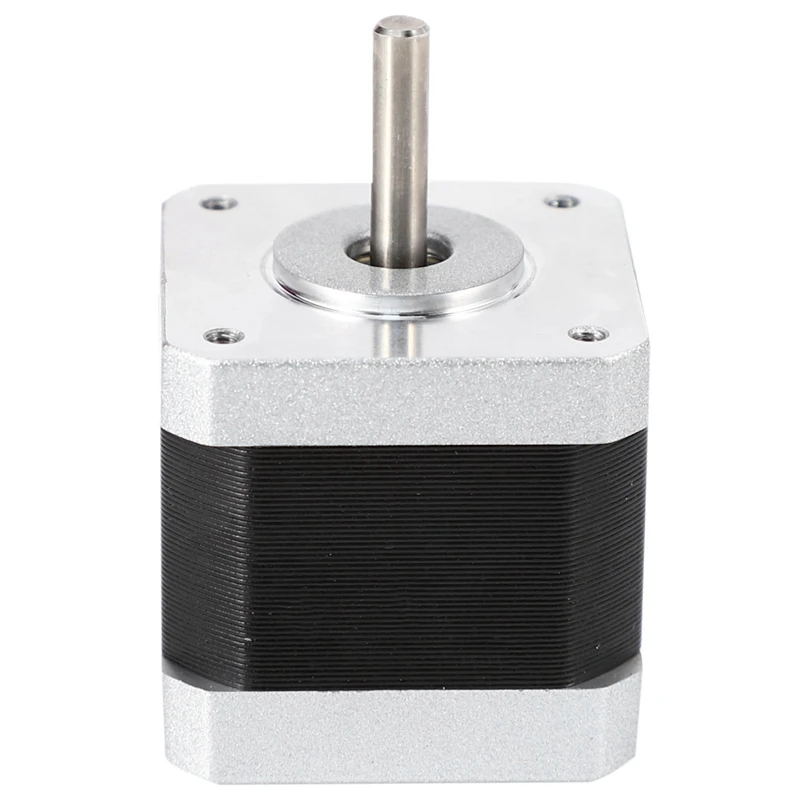 

Nema 17 Stepper Motor Bipolar 4 Leads 34Mm 12V 1.5 A 26Ncm(36.8Oz.In) 3D Printer Motor 42Shd0001