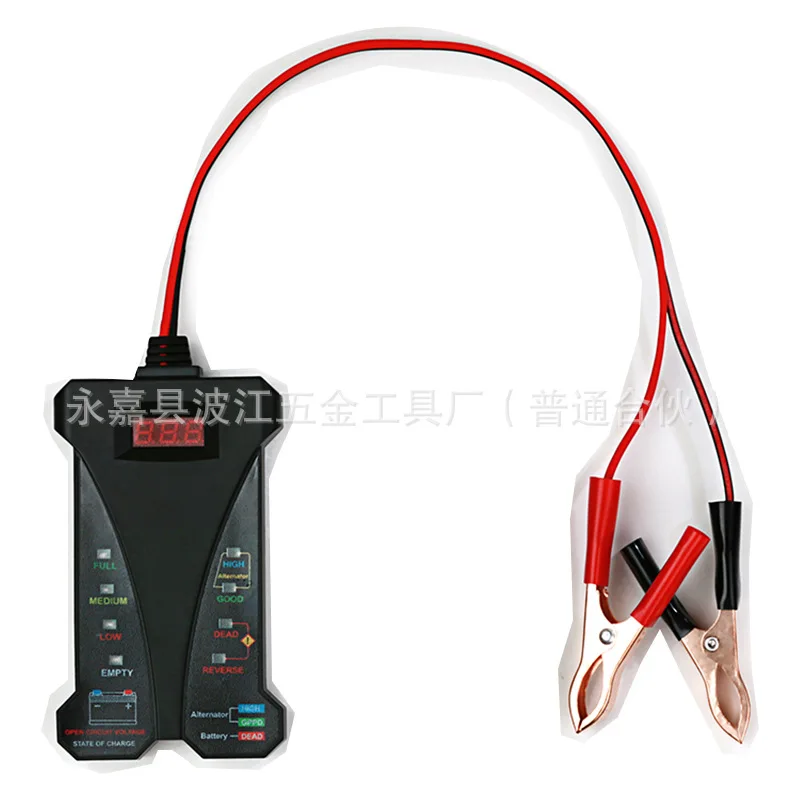 

LED 805 Battery/battery Detector Tester 12V, Digital Display Battery Tester