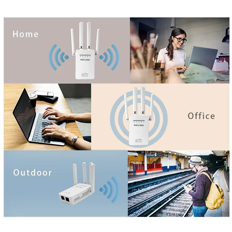 Wi Fi ретранслятор Беспроводной удлинитель диапазона маршрутизатора усилитель