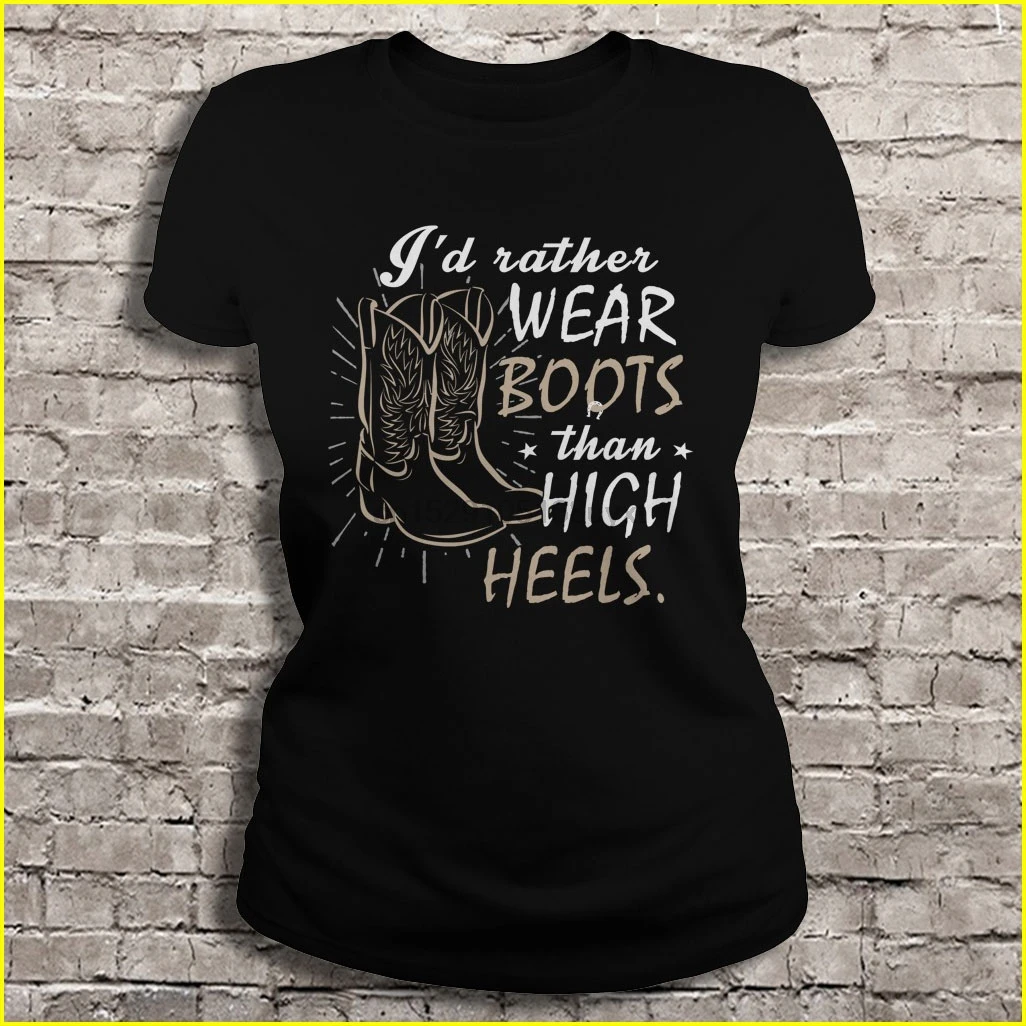 Мужская футболка я бы лучше носил ботинки чем женские футболки на высоком