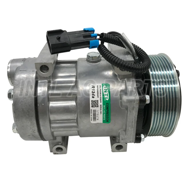 Автомобильный Компрессор кондиционера Sanden 4581 4103 4110 для Mack/Volvo Trucks 21462260 1101053 214622601