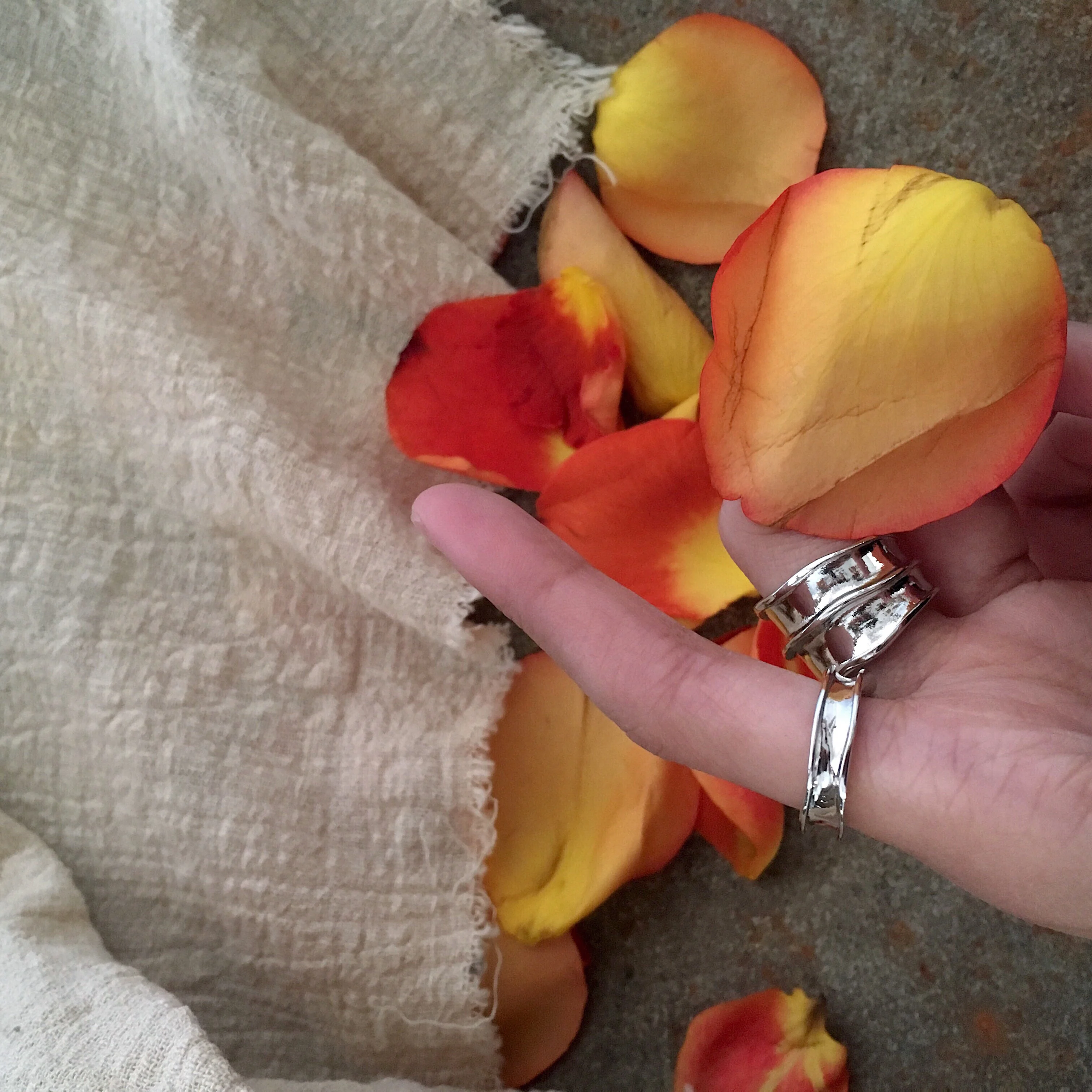 HUANZHI корейский Серебряный Цвет Винтаж Круг геометрический Панк Широкий двойной