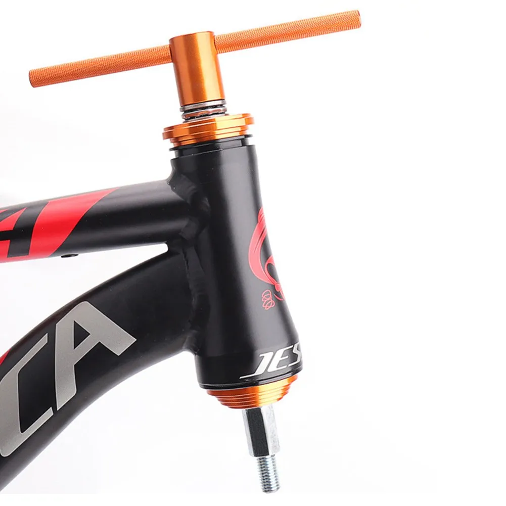 

MOTSUV Mountain Bicycle CapsBicycle PartsBicycle Headset Road Bike Bearing Headset 44-50.6MM Tapered/Straight Tube Fork