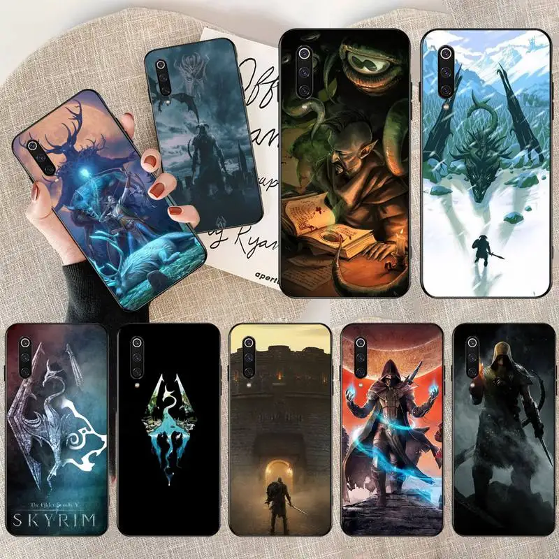 Чехол для телефона PENGHUWAN The Elder Scrolls Online черный чехол из ТПУ с корпусом Redmi Note 8 8A 7 6 6A