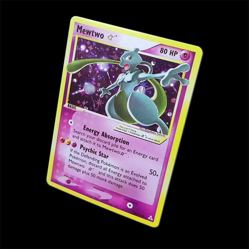 Покемон кардекс базовый набор 1996 года Английский Французский флэш-карта аниме