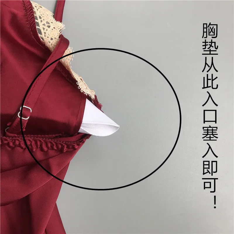 

4PCS Pajamas Suit Women Satin Kimono ROBE Gown Lace Trim Suspender Strap Nightdress Sexy Nightgown Loose Casual Pyjamas Set Thin