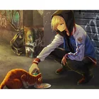 Алмазная живопись Yuri On Ice из аниме сделай сам, Набор для вышивки крестиком 5D, мозаика из страз, украшение для дома