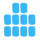 10 шт. Abs Запасные детали для тренажера, гелевый лист, тонизирующий пояс для брюшной полости, гелевый коврик для мышц, Ab, обучающий гидрогель, аксессуары для наклеек