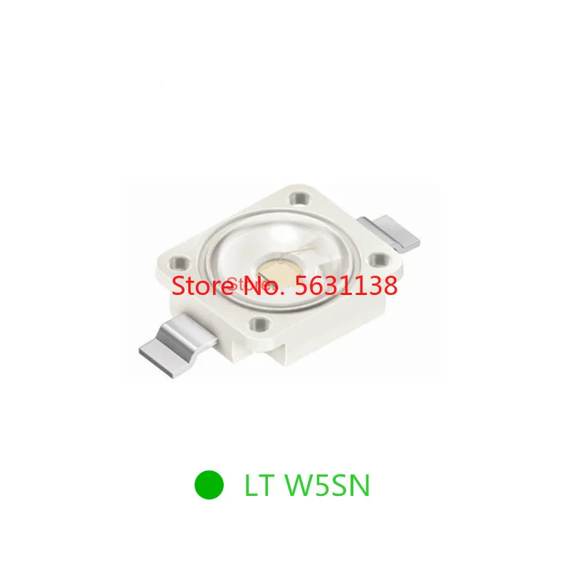 10 шт. LT W5SN 6070 настоящий зеленый светодиод SMD 3 5 мА 7 0 в 2-3 Вт излучающие диоды