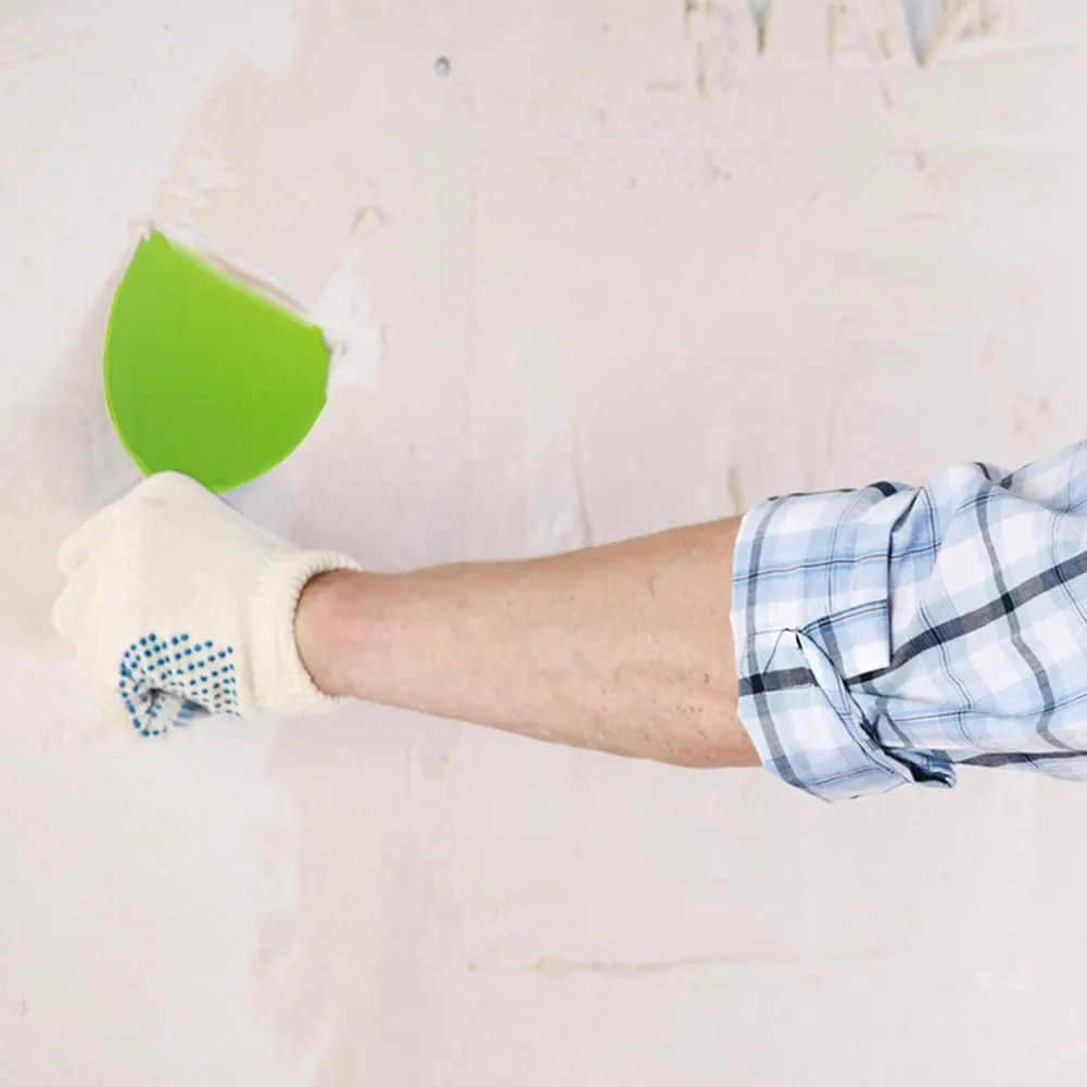 3PCS Putty Scraper Set 2/4/6 Inch Portable Plastic Paint Wallpaper Scraper Kit Green Portable Putty Scraper Paint Spackle Tools