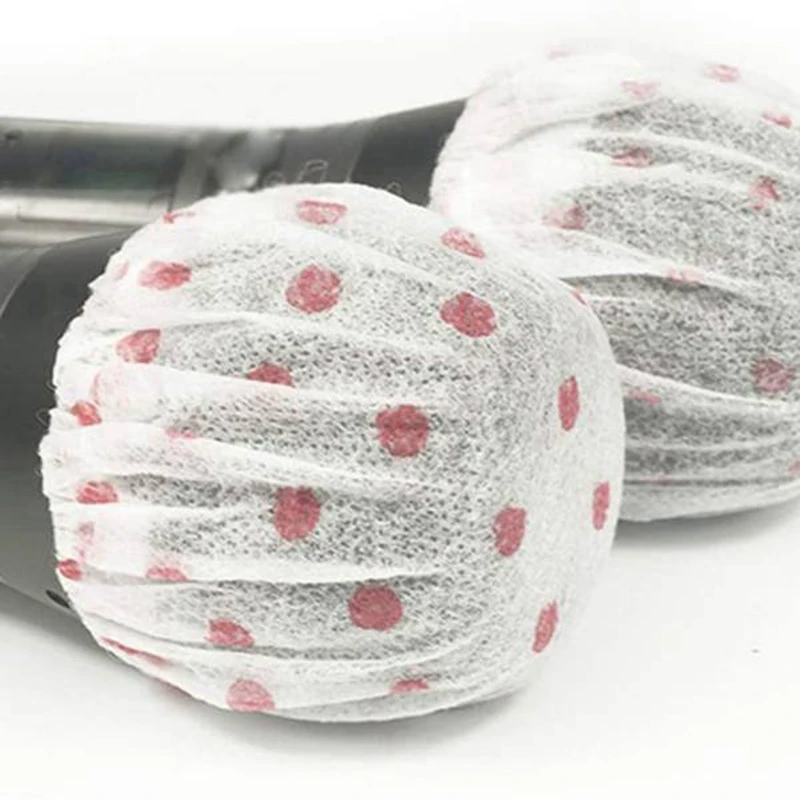 

800PCS Disposable Microphone Cover, Non-Woven Microphone Windscreen Protective Cap for KTV Karaoke Recording Room Stage