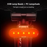 bike light rear 3 modes rechargeable lamp cycling safety warning taillight mtb mountain road bicycle tail lamp bike accessories