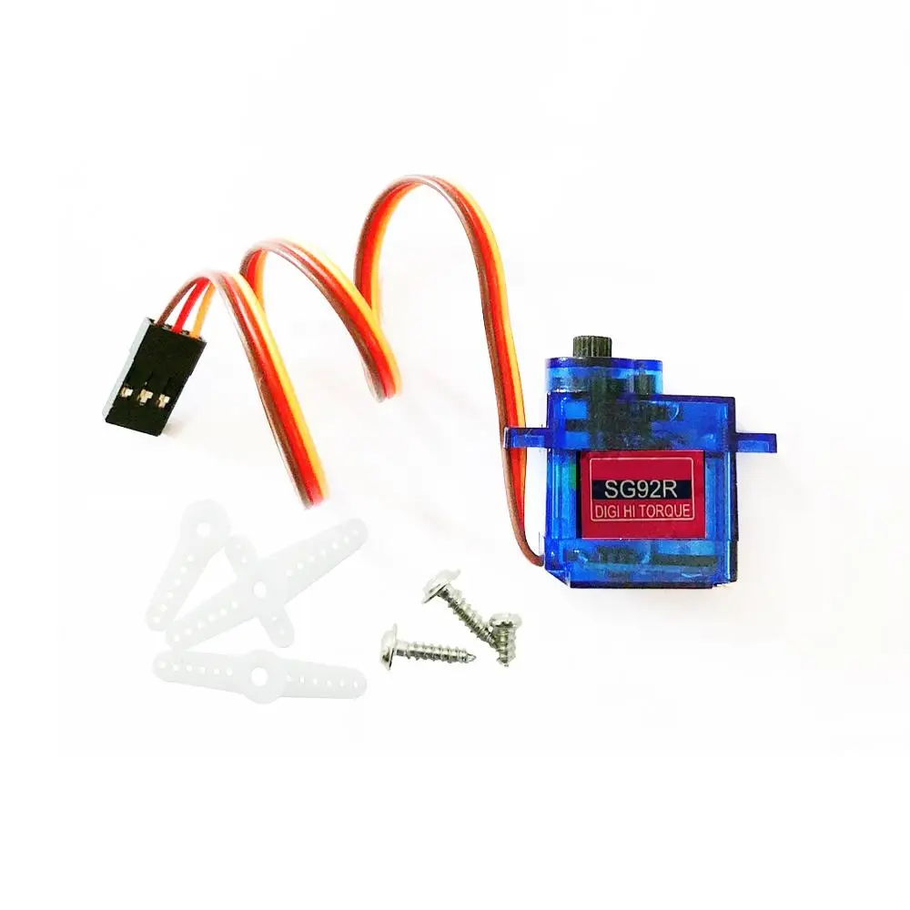 1 шт. SG92R Micro 9g сервопривод нейлоновые шестерни из углеродного волокна Замена SG90
