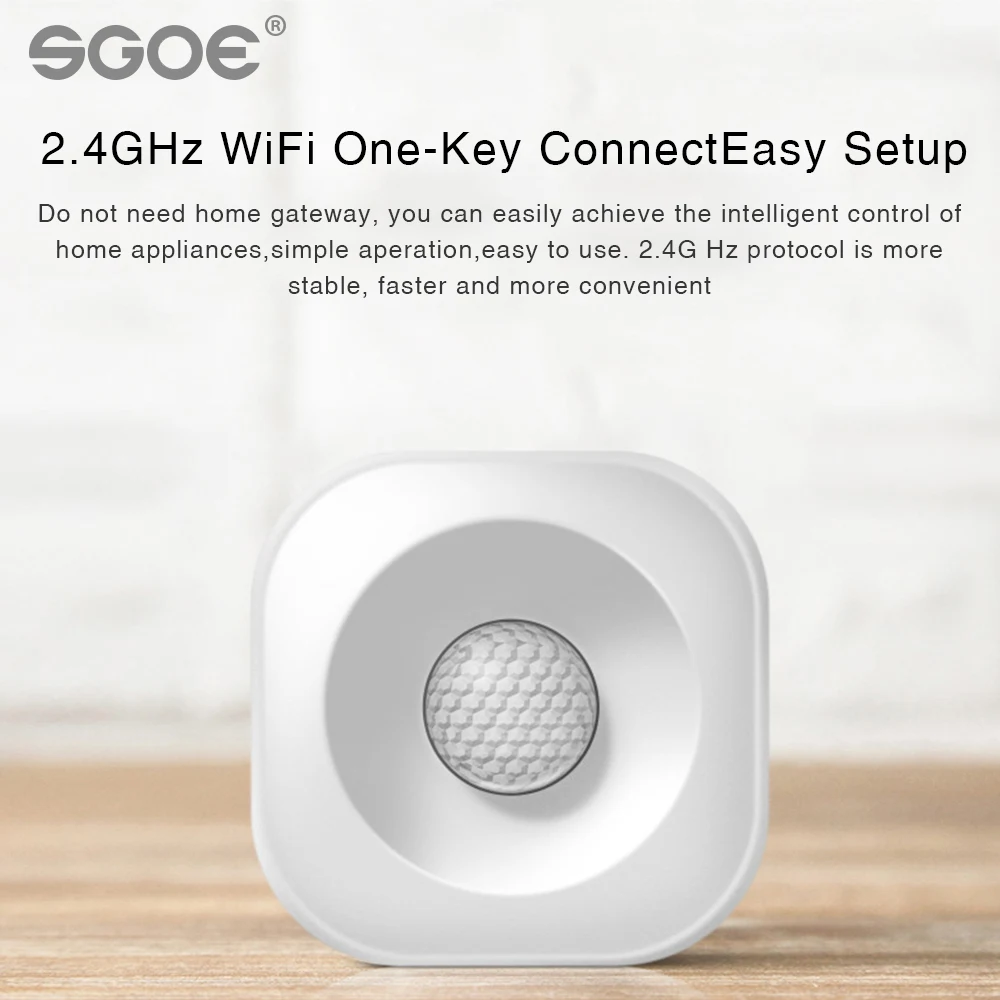 Tuya Умный дом wifi PIR датчик движения Интеллектуальный беспроводной пассивный