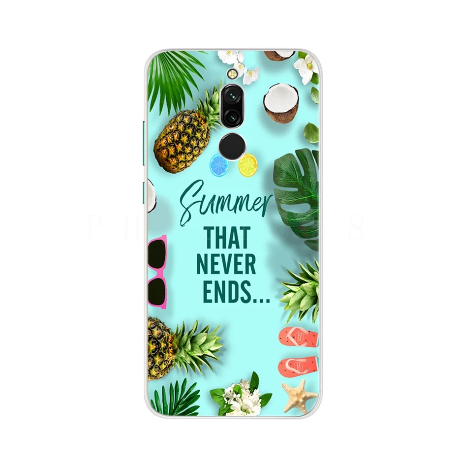 phone cases for xiaomi Ốp Lưng Dẻo Silicone Xiaomi Redmi 8 6.22 ''Mềm Mỏng Fundas Dễ Thương Sơn Ốp Lưng Cho Xiaomi Redmi 8 ốp Điện Thoại Redmi8 Túi xiaomi leather case card