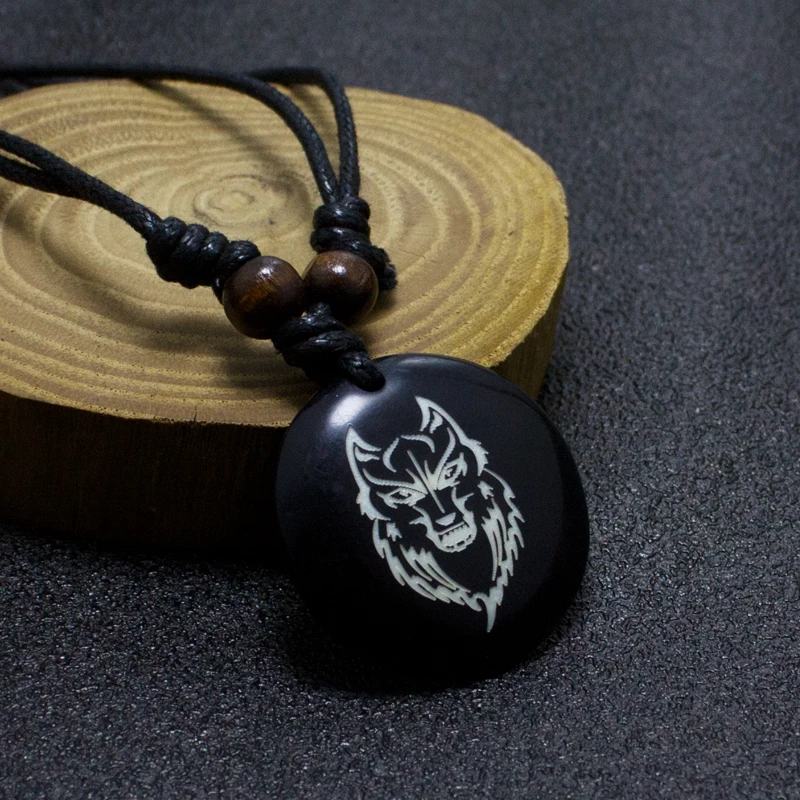 АУМ Ом буддийские индуизм йога Индия кости яка вырезка амулет подвеска