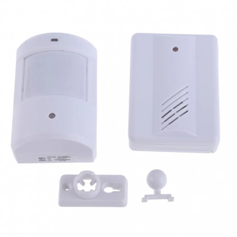 

Wireless Welcome Doorbell Home Alarm Wireless Infrared Doorbell Detector Alarm Visitor Guest Entry Doorbell Chime for