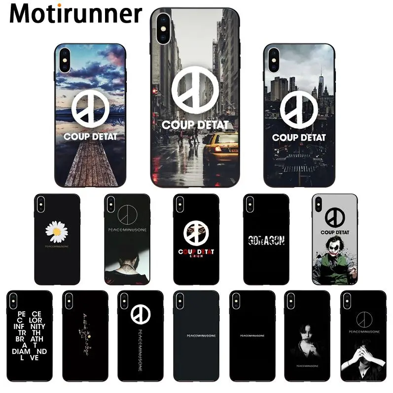 Мягкий ТПУ чехол для телефона Motirunner G dragon peaceminusone iPhone 11 pro XS MAX 8 7 6 6S Plus X 5 5S SE