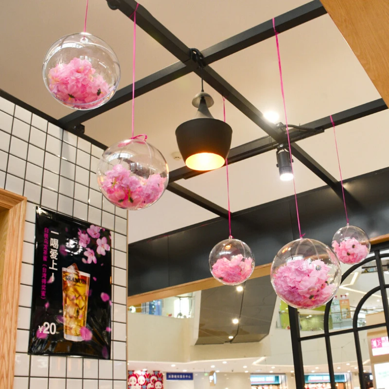 Новые рождественские украшения для деревьев Прозрачные Шары прозрачный