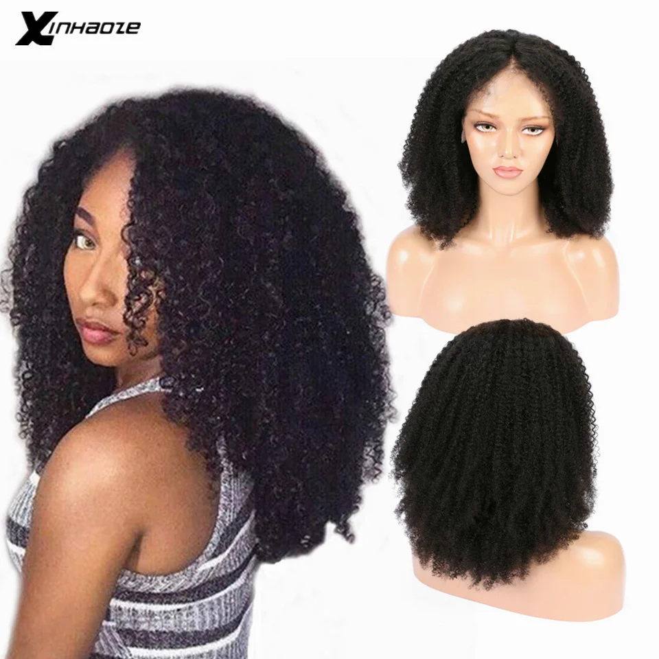 13*6 бразильские кудрявые передние человеческие волосы парики Remy Предварительно