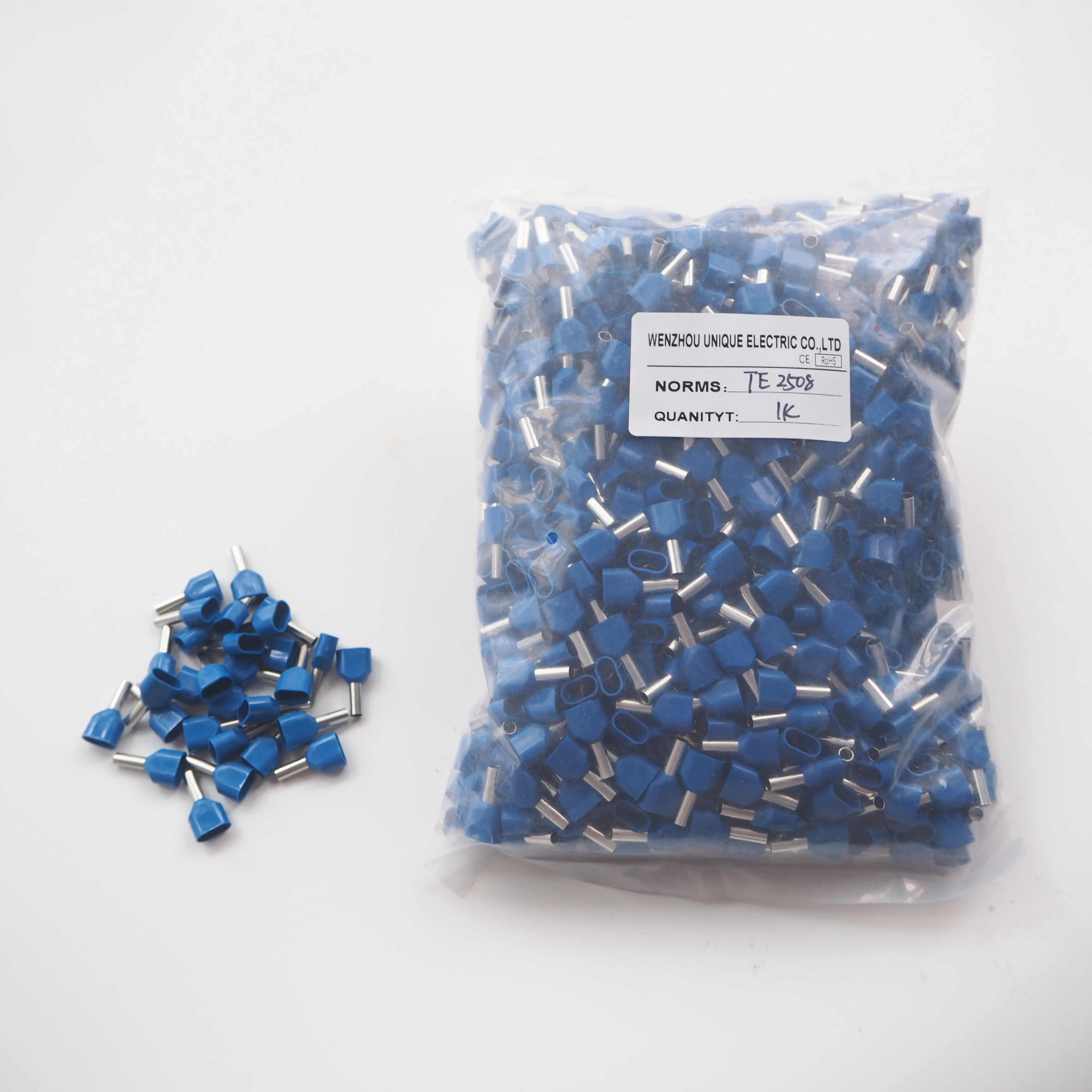 100/1000 шт./партия штифты для штифта 2 х2 5 мм2 8 мм|bootlace ferrule|end terminalcord end terminal |