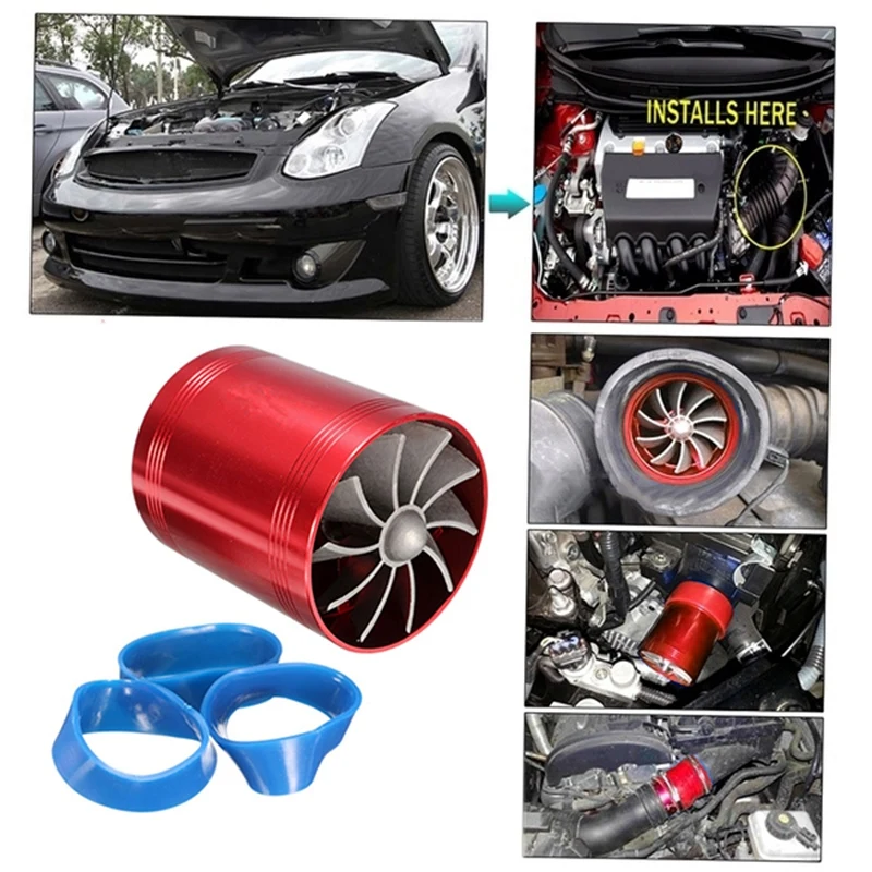 Универсальное автомобильное турбозарядное устройство с двойной турбиной